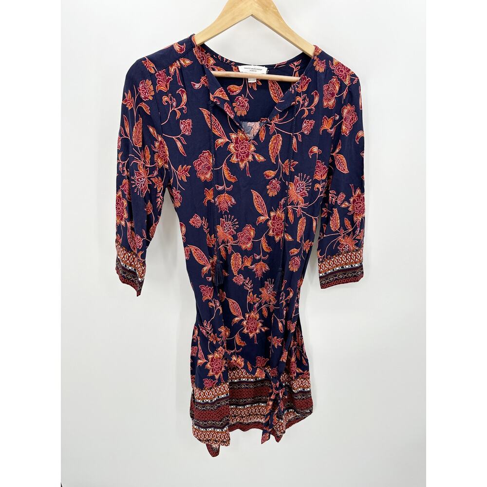 Beach Lunch Lounge‎ Women Summer Dress Size XS Floral Boho Belted Vaca Resort - Picture 8 of 8